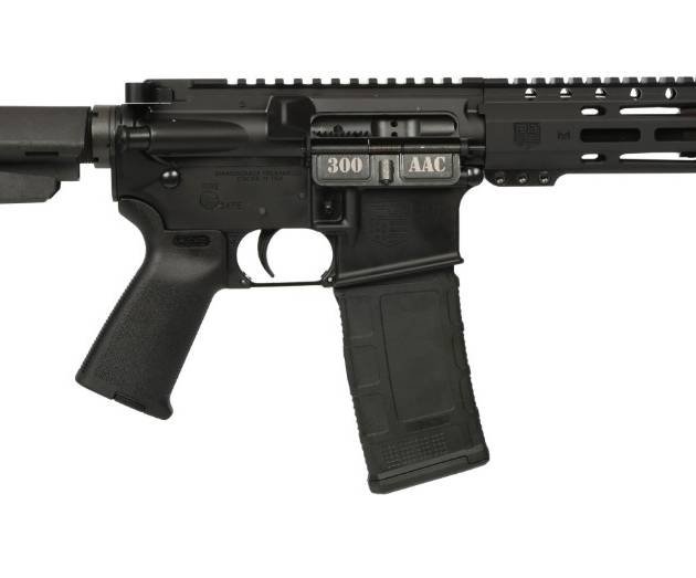 DIAMONDBACK FIREARMS DB-15 PIST 300BLK BLK 8" SBA3