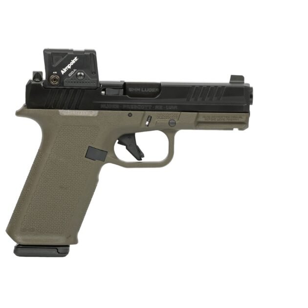 RUGER RXM 9MM BLK/ODG 17+1 4" COA