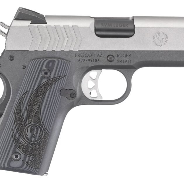 RUGER SR1911 9MM SS/ALUM 3.6" 8+1  #