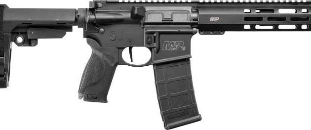 S&W M&P15 PISTOL 5.56 7.5" BBL - 30-SHOT W/ SBA3 ADJ ARM BRACE
