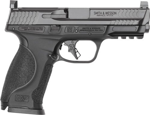 S&W M&P9 M2.0 METAL 9MM 4.25" - 17-SH ACRO CUT NO SAFETY BLK