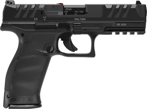 WALTHER PDP FS OR 9MM 4.5" CA - 10-SHOT BLACK POLYMER FRAME
