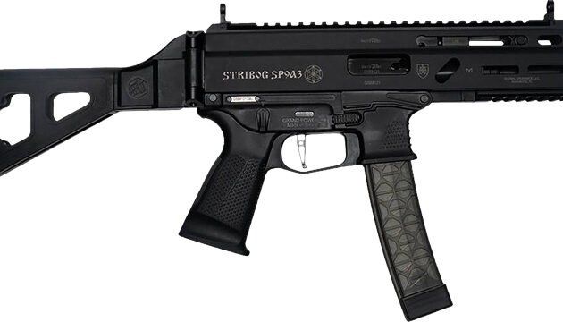 GRAND POWER STRIBOG SP9A3 9MM - 8" BBL 30 RD MAG W/BRACE BLK