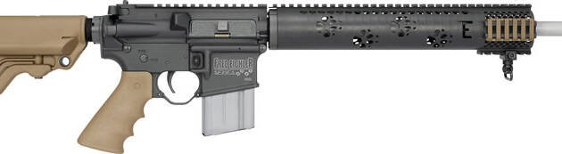 RRA LAR15 PREDATOR 223 WYLDE - 6 POS TAN 16" BBL BLACK