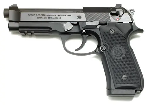 BERETTA 96A1 40SW 4.9" FS 12RD - BLUED MATTE BLACK POLY