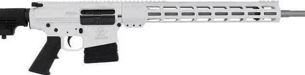 GLFA AR10 RIFLE 6.5CM 20" S/S - BBL 10-SHOT WHITE
