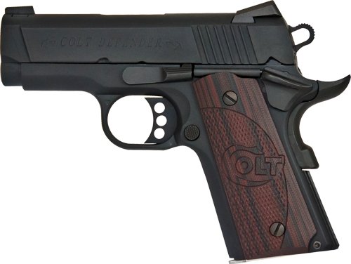COLT DEFENDER 45ACP 3" 7RD - ANODIZE BLUED G10 GRIPS