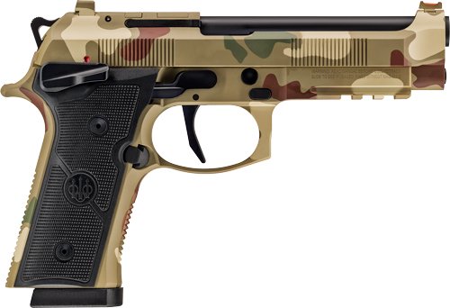 BERETTA 92XI SAO FS 9MM 4.7" - 10RD FROGSKIN CAMO 2 MAGS