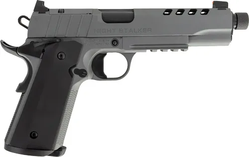TISAS 1911 NIGHT STALKER 45ACP - 5" THREADED BBL 8RD BLACK/GRY