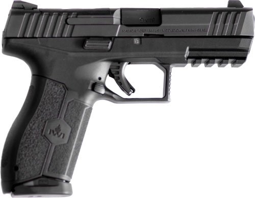 IWI MASADA 9MM 4.1" 3-DOT - OPTICS READY 2-17RD MAG BLACK