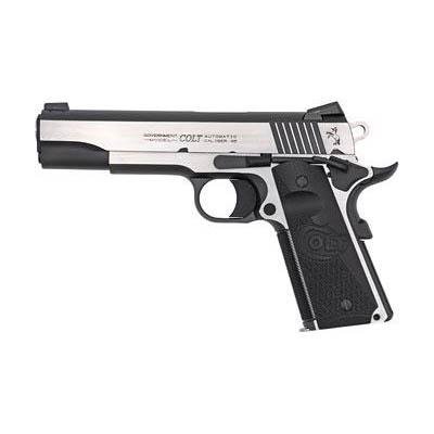 Colt Combat Elite Government Handgun .45 Auto 8rd Magazine 5" Barrel  Two-Tone Finish