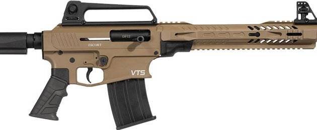 Escort DF12 Shotgun 12ga 5rd Magazine 18" Barrel FDE