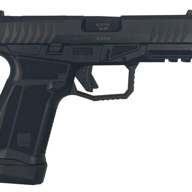 Arex Delta Gen 2 M OR Handgun 9mm Luger 15(1)&17(1)rd Magazines 4.5" Barrel Black