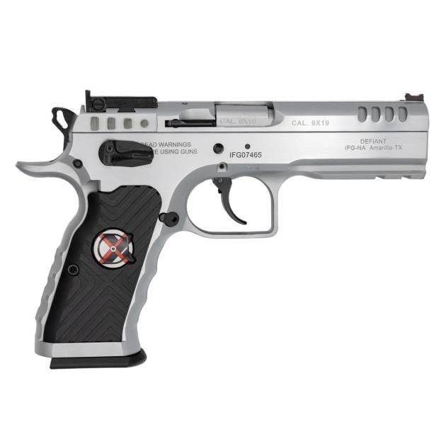 IFG Tanfoglio Stock I Xtreme Handgun 9mm Luger 17rd Magazine(3) 4.5" Barrel Chrome