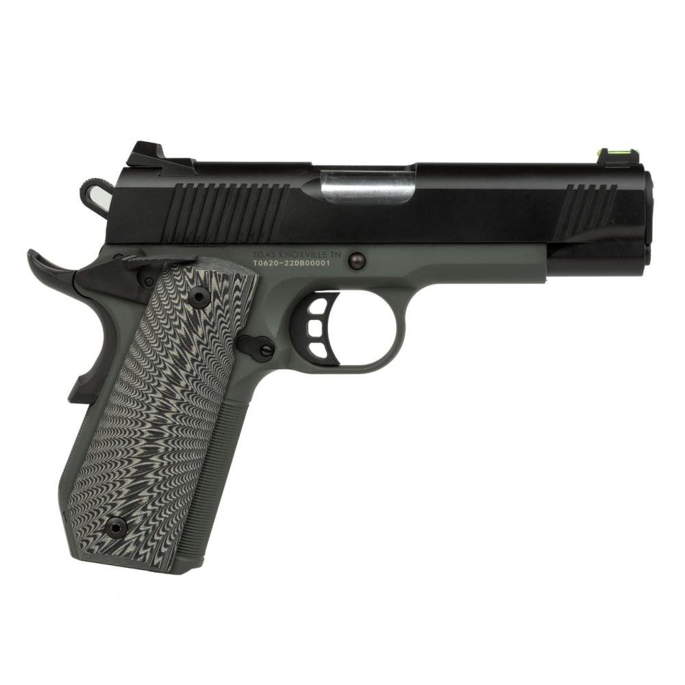 Tisas 1911 Yukon Carry C10 Handgun 10mm Auto 10rd Magazine (2 Mags Incl/) 4.25" Barrel Black