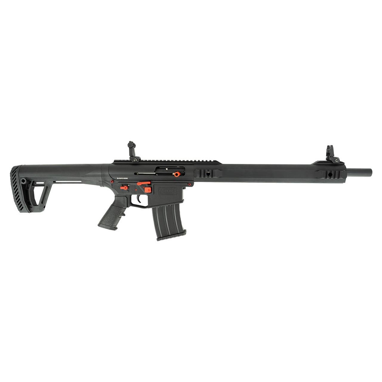 SDS Tokarev TT-12 PRO Shotgun 12ga 3" Chamber 5rd magazine(1) 18.5" Barrel Black w/ Red SA Magfed Mil-Spec Buffer Tube