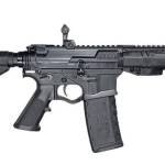 ATI ALPHA MAXX AR Pistol - Black | 5.56NATO | 7.5" barrel | 7" M-LOK Polymer Handguard | Flip-up sights | 30rd mag | Rear Blade