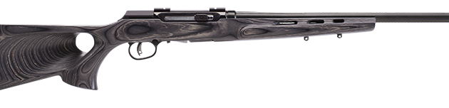 SAVAGE ARMS A22 22LR BL/LAM 22" T'HOLE STK
