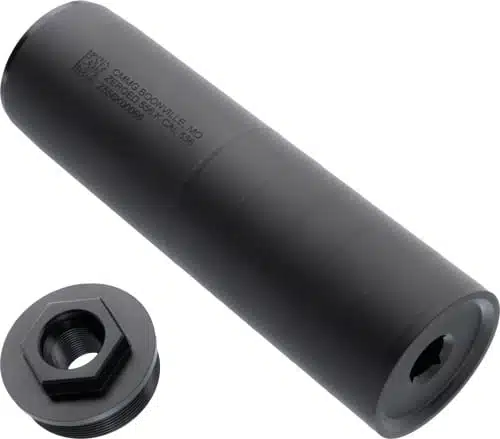 CMMG ZEROED 556 K 5.56X45 - CALIBER SUPPRESSOR BLACK 5.5"
