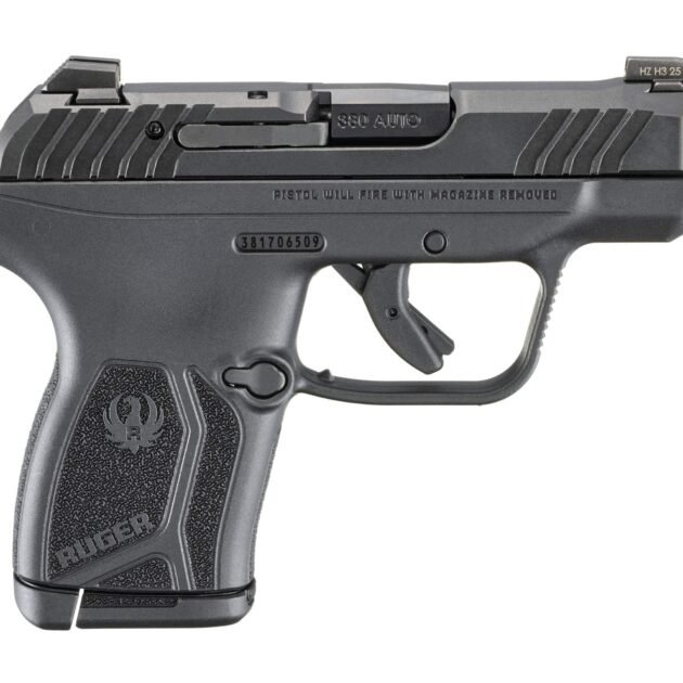 RUGER LCP MAX 380ACP BLK 10+1 SAFETY