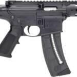 S&W M&P15-22 PISTOL 22LR 8" - 25-SH W/ADJ ARM BRACE BLACK