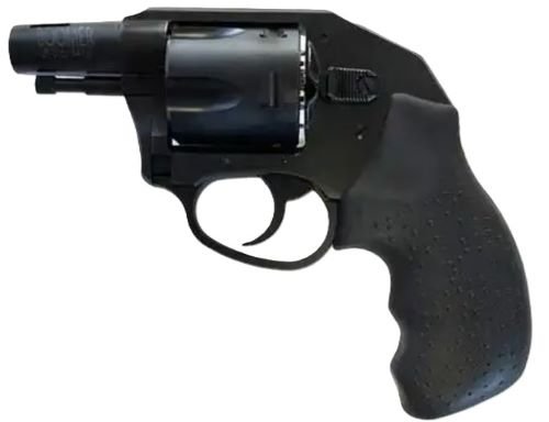 CHARTER ARMS BOOMER 2" 9MM - 5-SHOT RUBBER GRIPS BLACK