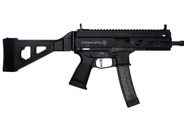 GRAND POWER STRIBOG SP9A1 9MM - 8" BBL 30 RD MAG W/ BRACE BLK