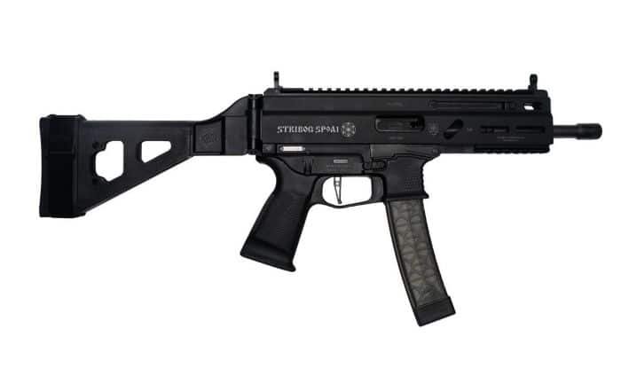GRAND POWER STRIBOG SP9A1 9MM - 8" BBL 30 RD MAG W/ BRACE BLK