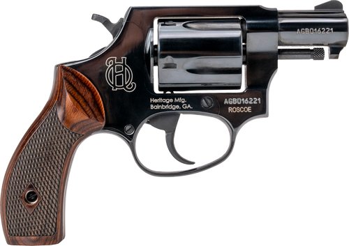 HERITAGE ROSCOE 38SPL 2" - FIXED BLACK WOOD