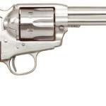 CIMARRON P-MODEL 38SPL/357MAG - PW 5.5" FS STAINLESS WALNUT