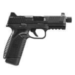 FN 545 Tactical Handgun 45 ACP 15rd & 18rd Magazines (2) 4.71" Threaded Barrel Black NMS Night Sights