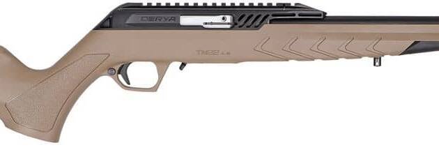 DERYA ARMS TM22 STD 22LR FDE 18" 10+1