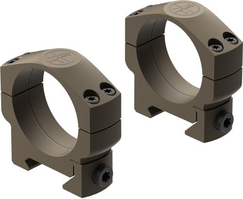 LEUPOLD RINGS MARK 4 CROSS- - SLOT 35MM MED ALUMINUM FDE