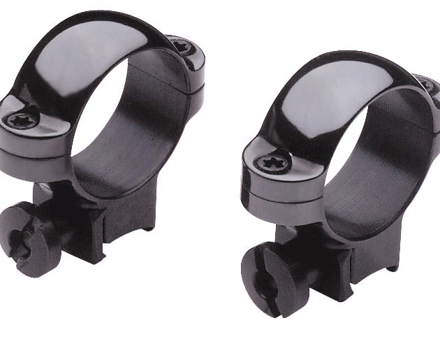 BURRIS RINGS 3/8" DOVETAIL 1" - MEDIUM STEEL MATTE