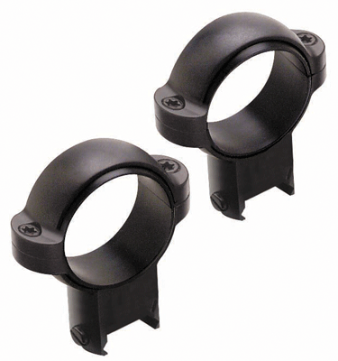 BURRIS ZEE RINGS 1" HIGH - STEEL GLOSS