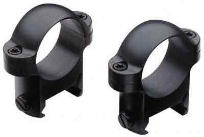 BURRIS ZEE RINGS 1" LOW - STEEL MATTE
