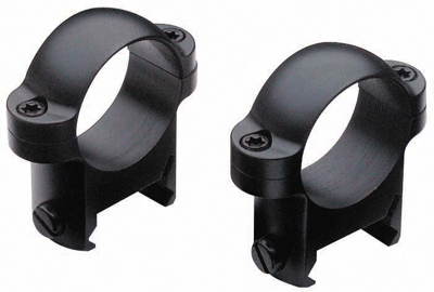 BURRIS ZEE RINGS 1" MEDIUM - STEEL MATTE