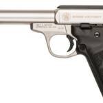 S&W SW22 VICTORY 22LR 5.5" AS - 10-SHOT SS THREADED BBL