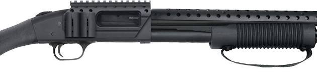 MOSSBERG 590 SHOCKWAVE SPX - 12GA 3" 6RD W/BREACHER BLUED