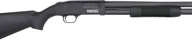 MOSSBERG 590S 12GA 18.5" 9RD - 1.75"-3" MATTE BLUE SYNTHETIC