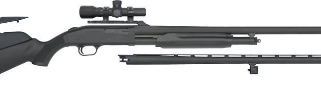 MOSSBERG 500 COMBO 12GA 3" - 28"VR 24"RIFLED & 2.5X20 SCOPE