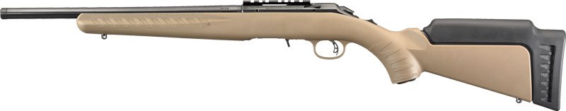 RUGER AMERICAN 22LR 10-SHOT - 16" MATTE FDE COMPOSITE - Image 2