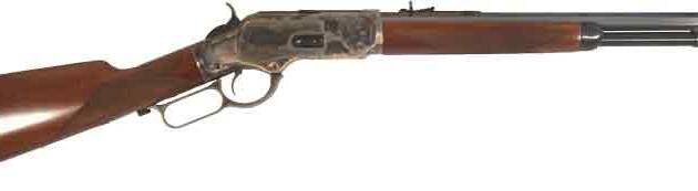 CIMARRON 1873 SADDLE RIFLE - 45LC 18" CC/BLUED WALNUT
