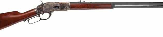 CIMARRON 1873 LONG RANGE 45LC - 30" OCTAGON CC/BLUED WALNUT