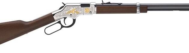 HENRY H4 2ND AMENDMENT TRIBUTE - 22S/L/LR 20" OCTAGON ENGRAVED
