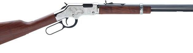 HENRY H4 SILVER EAGLE 2ND ED. - 22S/L/LR 20" OCTAGON ENGRAVED