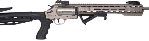 IVER JOHNSON 1000 410 3" 18.5" - REVOLVER SHOTGUN TACT. NICKEL