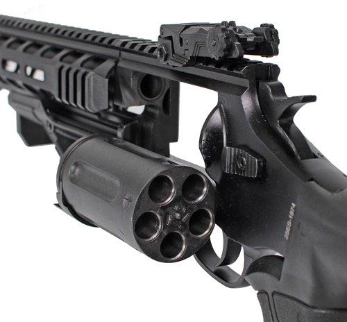 IVER JOHNSON 1000 410 3" 18.5" - REVOLVER SHOTGUN TACTICAL - Image 3