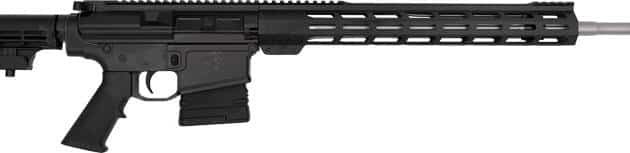 GLFA AR10 RIFLE 6.5CM 20" S/S - BBL W/5R RIFLING 10-SHOT BLACK