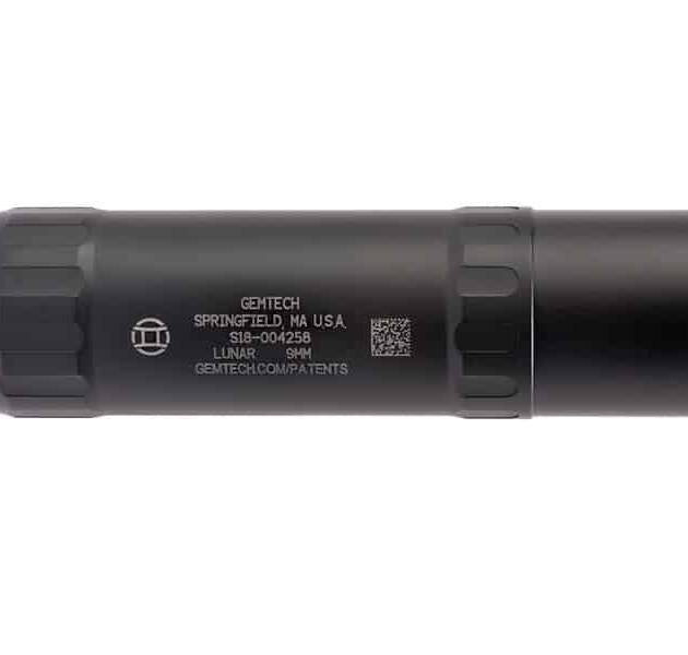 GEMTECH LUNAR-9 9MM BLACK 1/2X28 LID